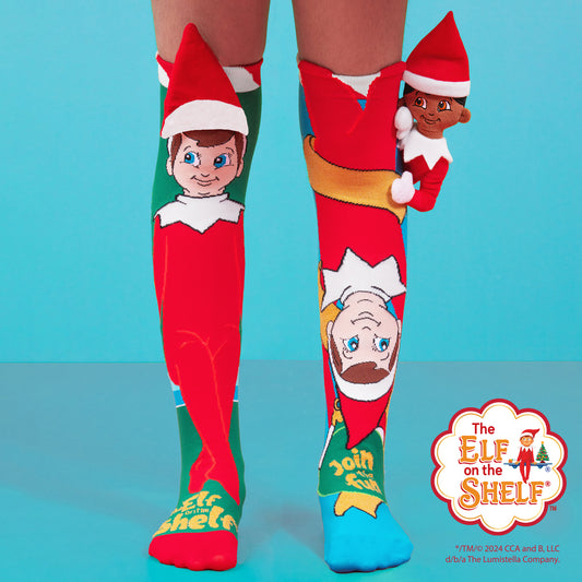 ELF ON THE SHELF SOCKS