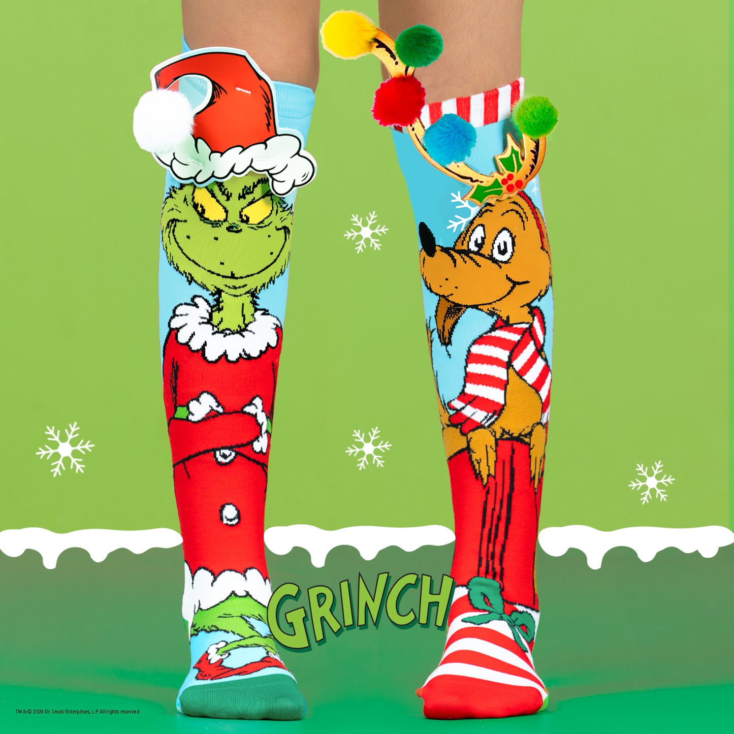 GRINCH AND MAX SOCKS