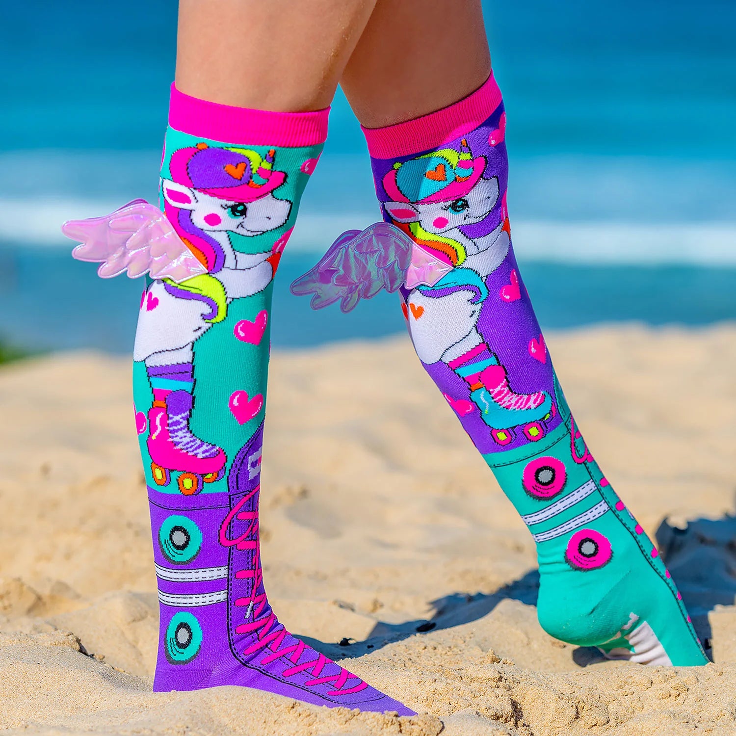 MadMia - Did you know MADMIA SOCKS glow in the dark!! (UV light) 😎💓 Best  for Disco and Birthday Parties 🤩⭐️🌈🦄🥳