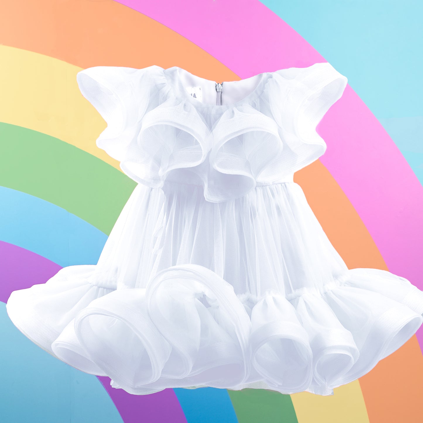 FAIRYLAND DRESS WHITE